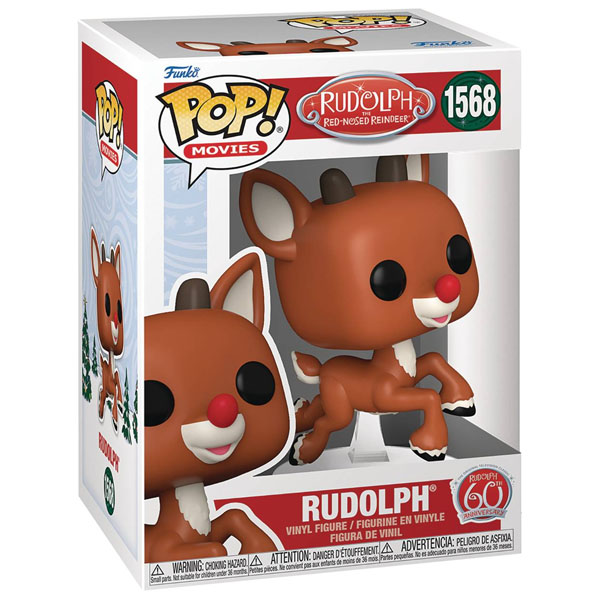 Funko POP #1568 Rudolph the Red Nosed Reindeer (60th Anniversary) Rudolph Flying Figure